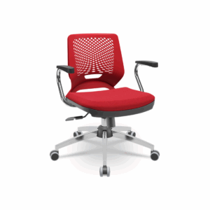 Cadeira Bezzi Giratória - Base Cromada