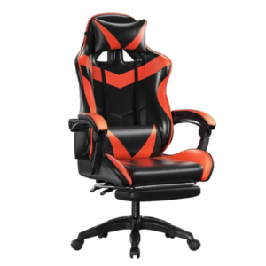 Cadeira Gamer Profissional - Reclinável, Ajustável e Confortável para Escritório e Estudos-F19